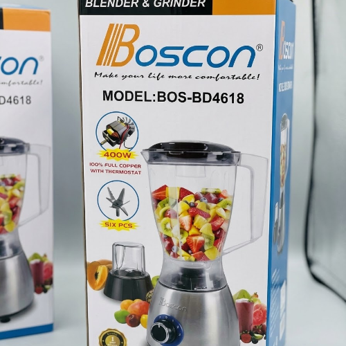 Boscon blender and grinder bos-bd4618 400w