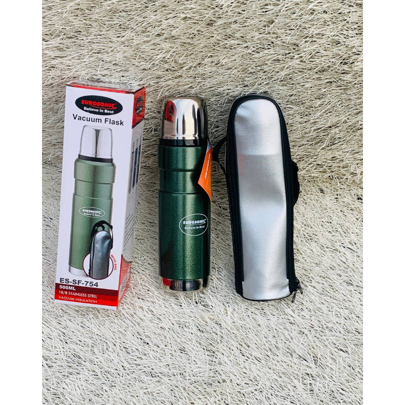ES 754 500ML VACCUM FLASK WITH BAG