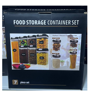 food storage container set 7pc A522