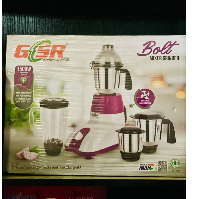 GSR BOLT 1500W 4CUPS