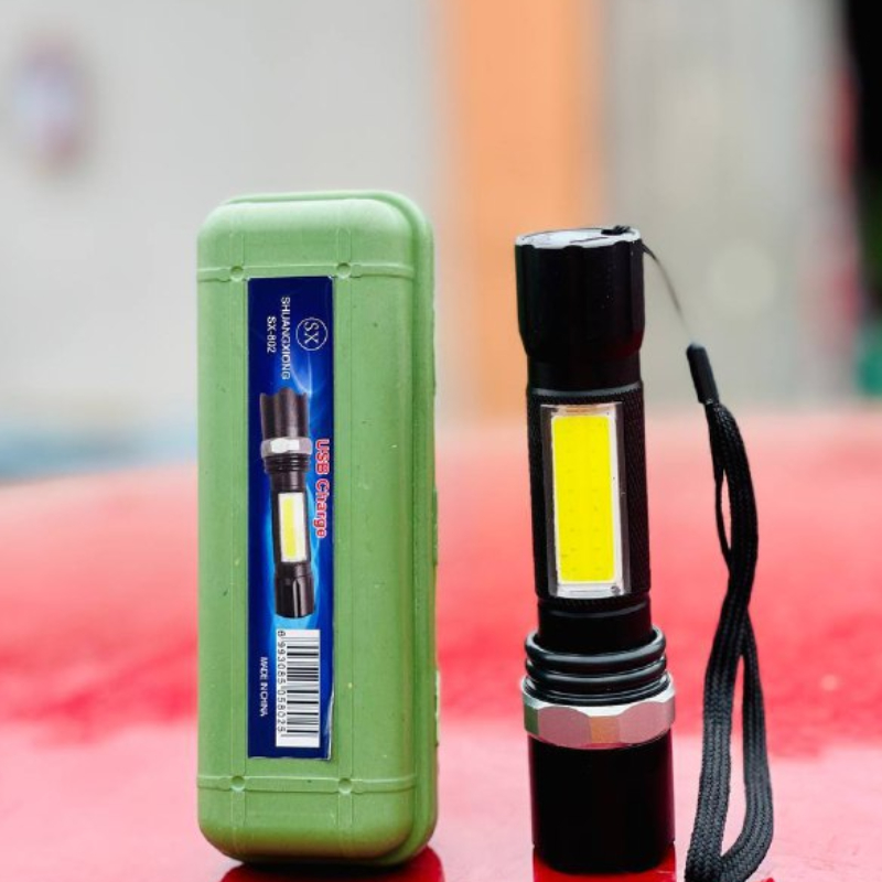 AMAZE RECHARGEABLE TORCHLIGHT MAGN SX 802 MED