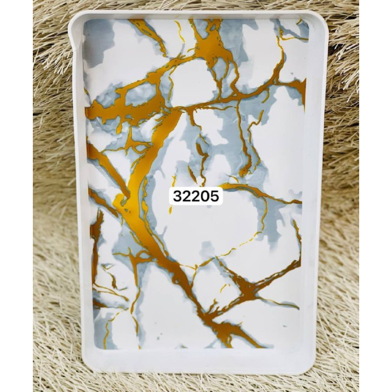 TRAY WHITE 32205 RECTANGLE