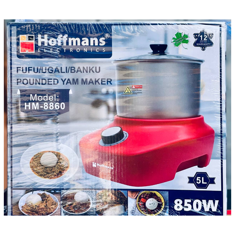 HOFFMANS FUFU MAKER/ YAM POUNDER 5L HM 8860