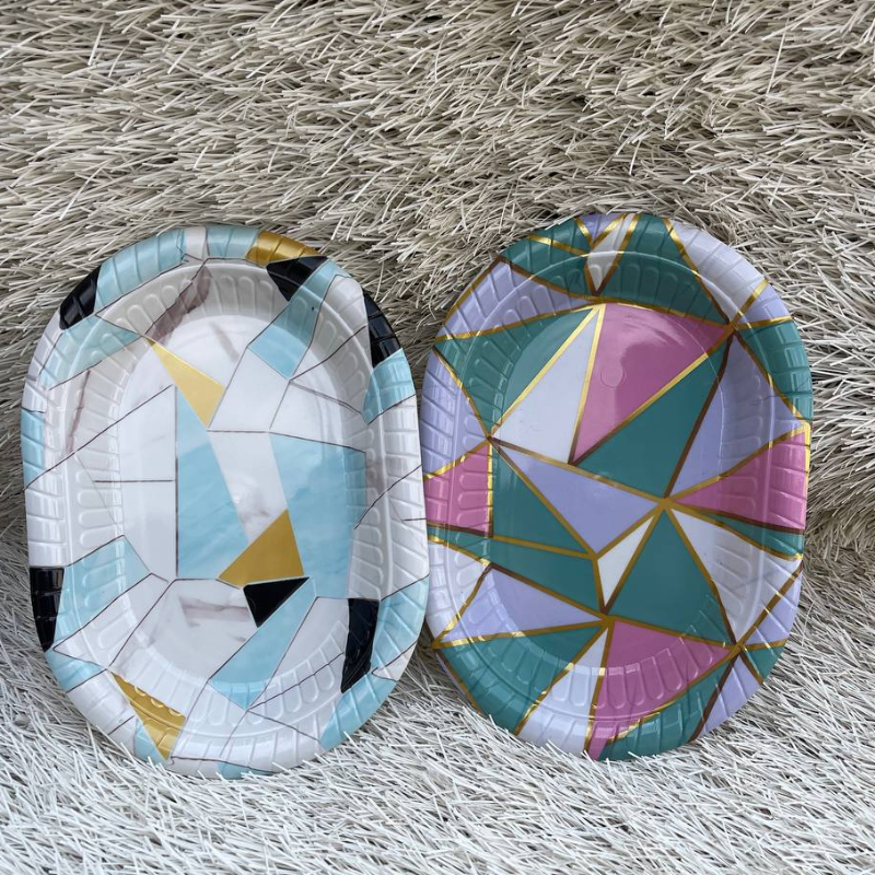 FASHION TRAY 2018-28 BROWN OVAL