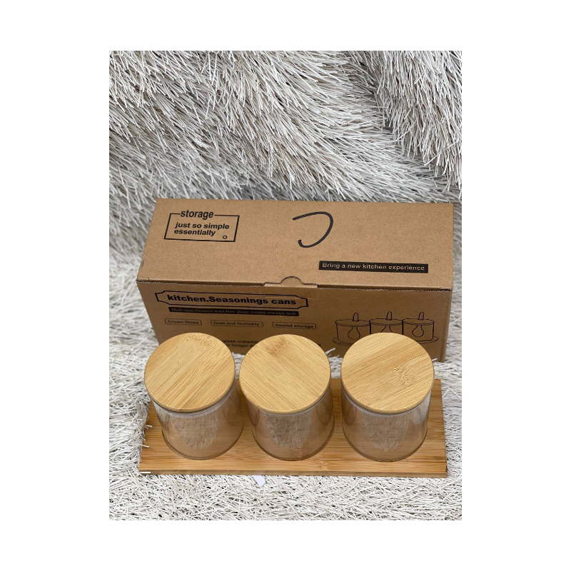 3PC KITCHEN SEASONING CAN CARTON