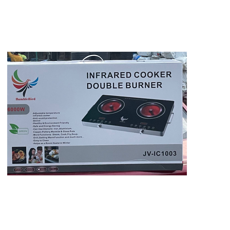 MAXIMUS INFRARED COOKER DOUBLE JV-IC1003