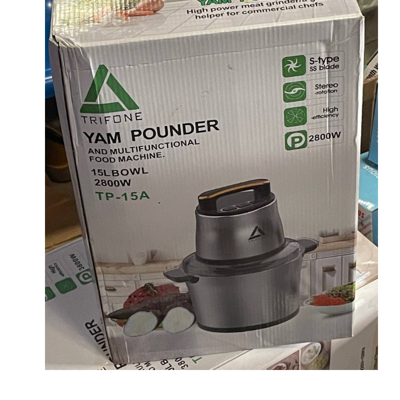 TRIFONE YAM POUNDER 15LITRE  TP 15A