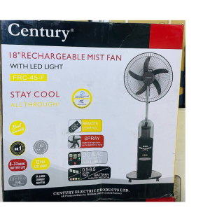 century reachargeable mist fan 45f