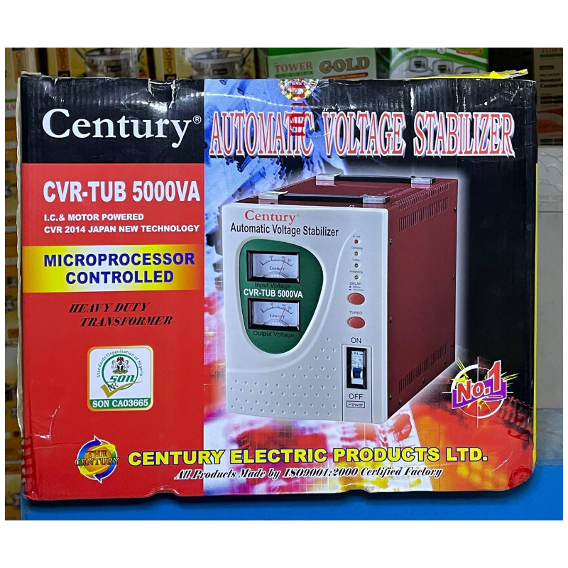 CENTURY STABILIZER 5000WATTS