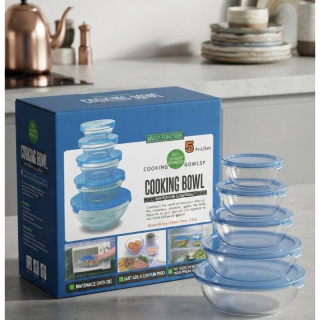 happy 5pcs cooking bowl 808