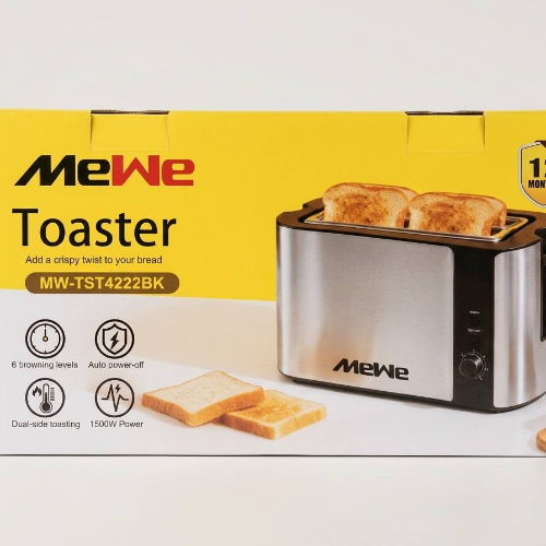 Mewe Mw-tst4222bk toaster 1500w