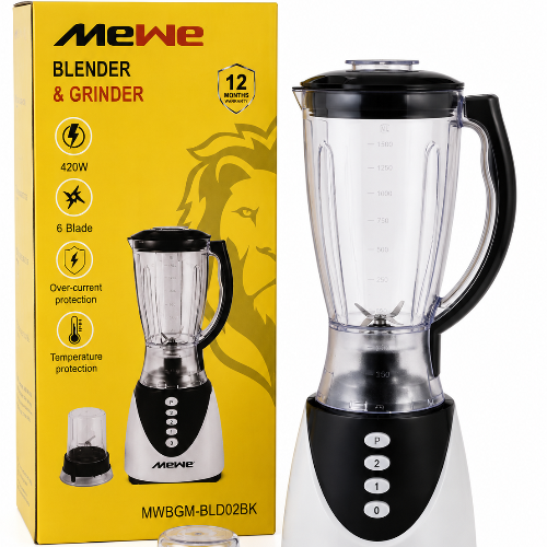 Mewe MWBGM-BLD02BK blender and grinder
