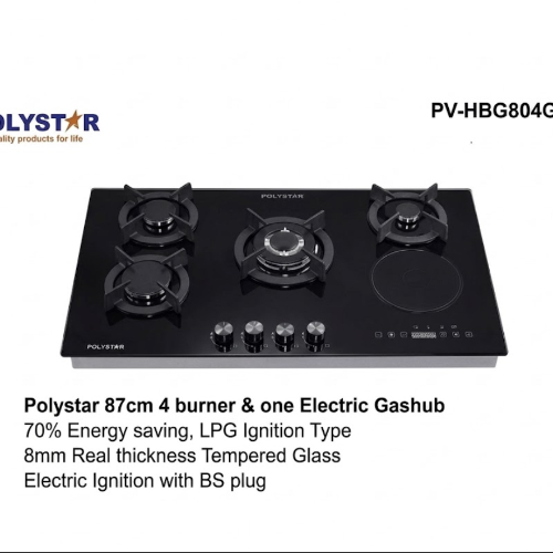 Polystar 4*1 burner gas hob PV-HBG804G1E gas