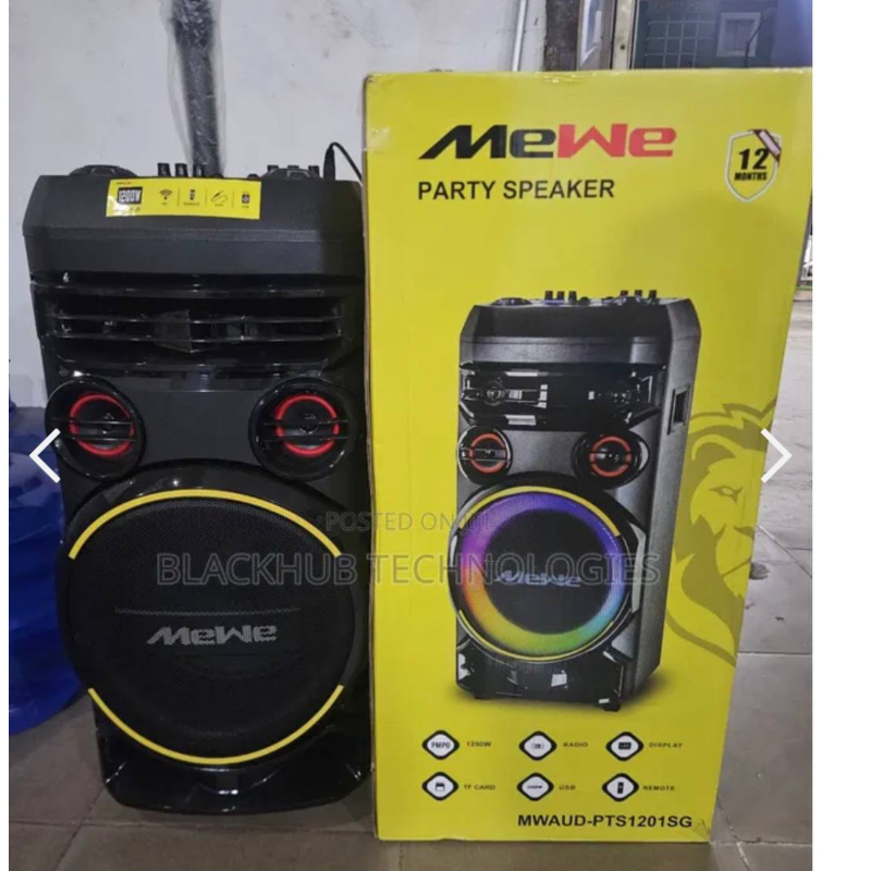 MEWE PARTY SPEAKER MWAUD-PTS1201SG
