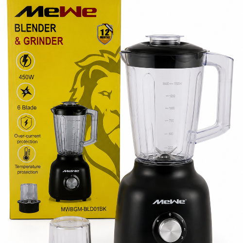 Mewe MWBGM-BLD01BK blender and grinder