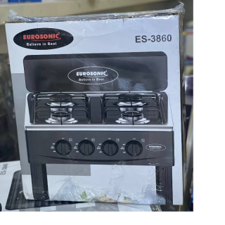 ES 3860 4 face gas burner with stand