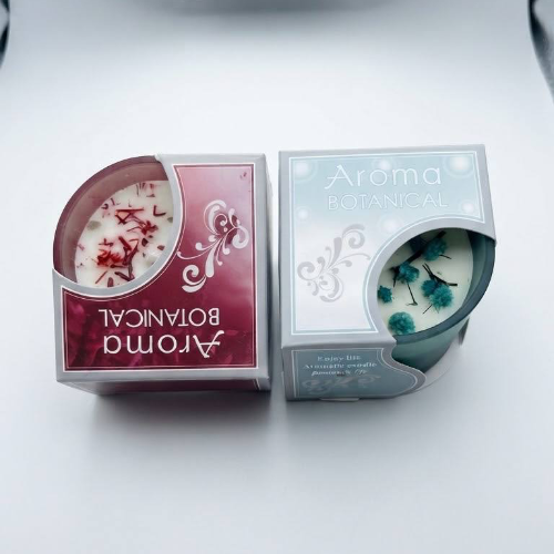 Aroma botanical scented candle