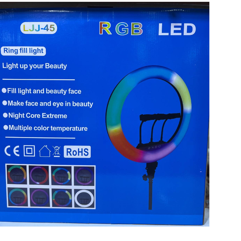 GDG LJJ 45 RGB RING FILL LIGHT 18 INCHES