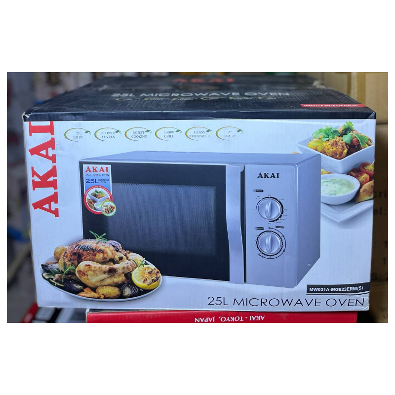 MC MW031A-MG 823ERW AKAI 25L MICROWAVE OVEN