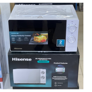 Hisense 20l microwave oven white H20MOWS14