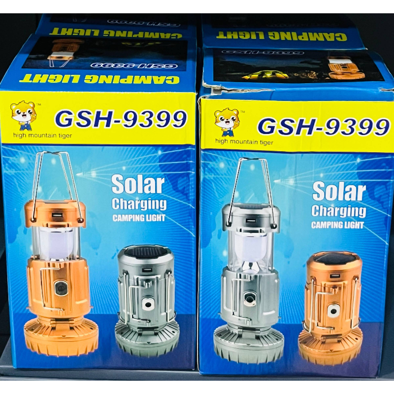 SOLAR CHARGING CAMPING LIGHT GSH-9399 BIG