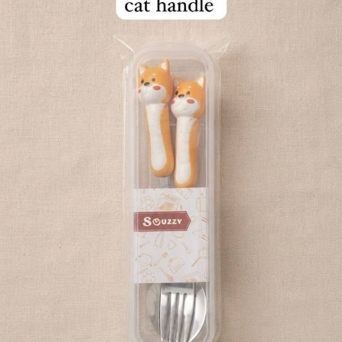 Swuzzy 2pcs stainless cutlery set big