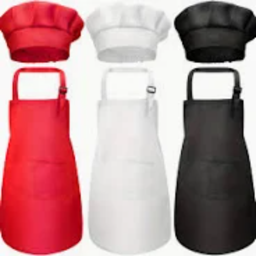 Apron with cap