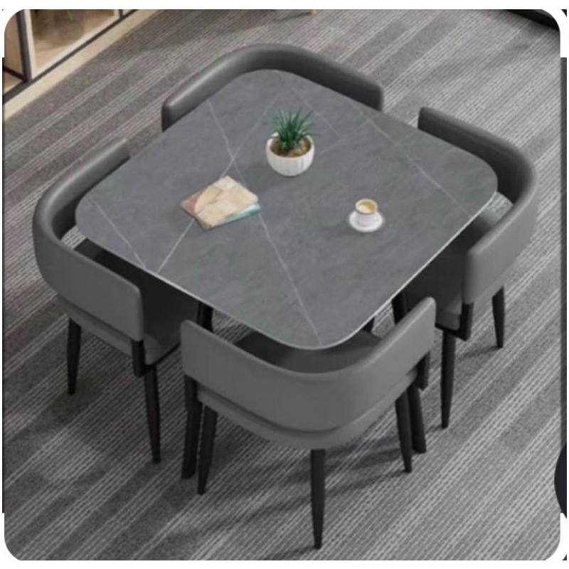 DINING TABLE 4 CHAIRS