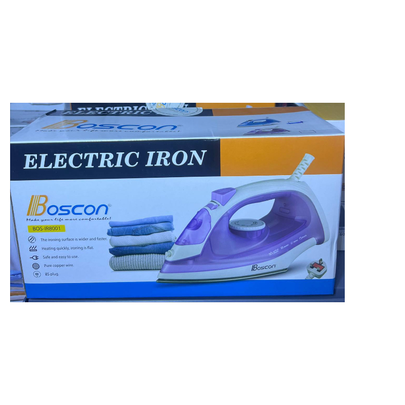 BOSCON STEAM IRON [BOS-IR8001]