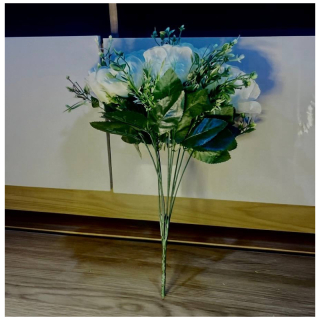cream flower bunch small