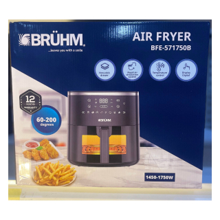 Bruhm Airfryer BFE 571750B 5.7Litre