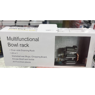 3 layer multifunctional bowl rack