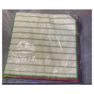 Colored line hand towel small
