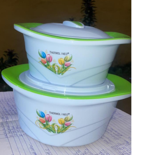 Celplas Aspire set 2 1200ml green and white