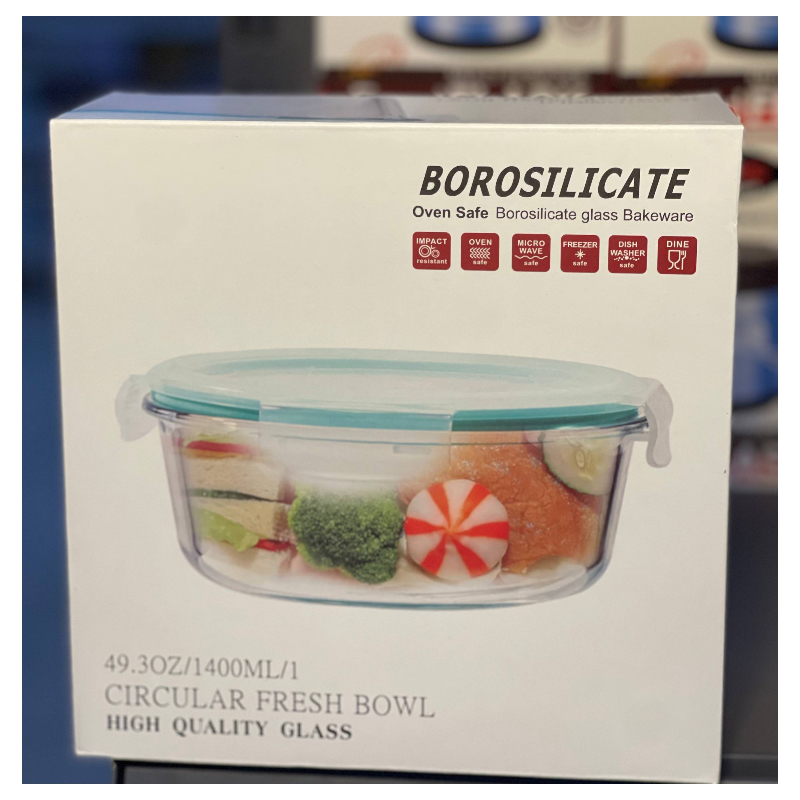 SMP BOROSILICATE 1400ML BOWL BXT3001