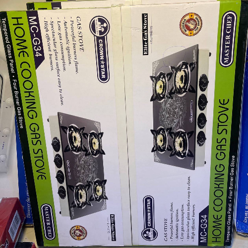 MC G34 4 burner gas stove