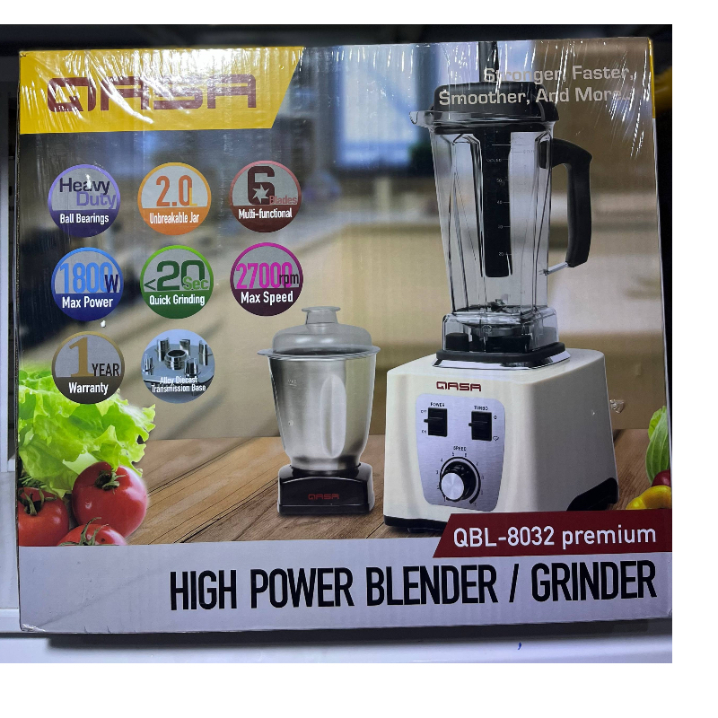 QASA HIGH POWER BLENDER QBL-8032 PREMIUM