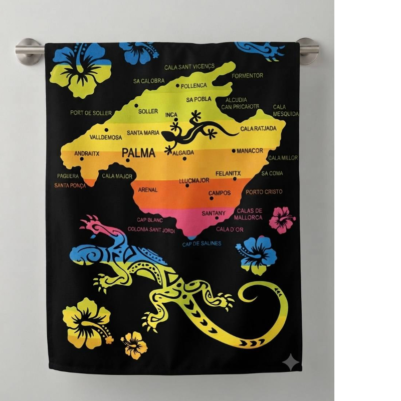 CHARACTER BODY TOWEL BIG