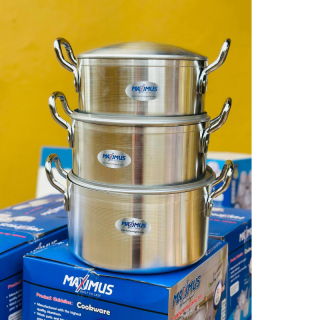 Maximus 3pcs aluminium pot