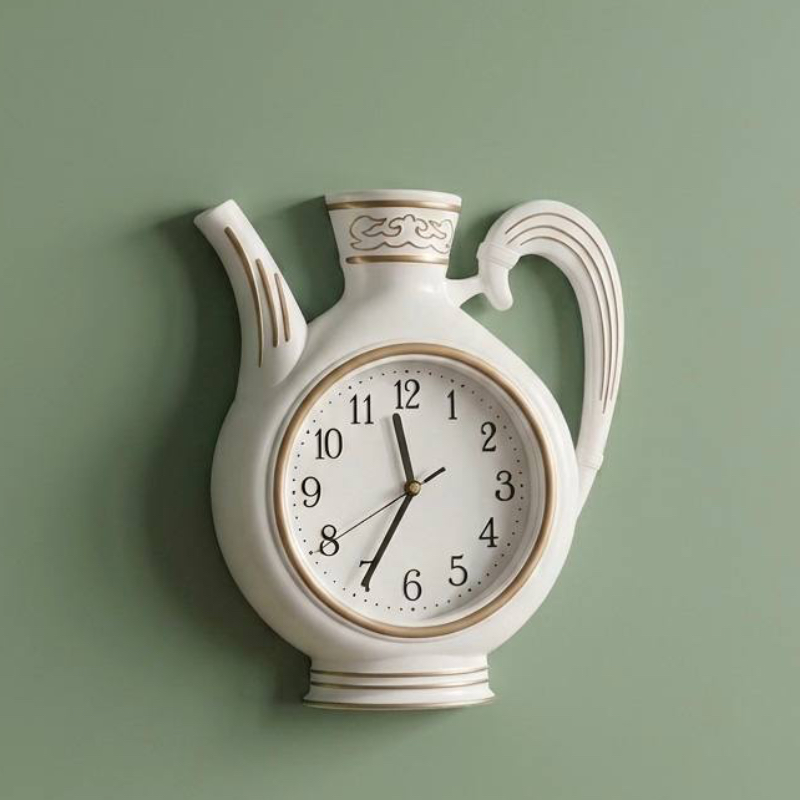 TEAPOT SHAPED WALL CLOCK