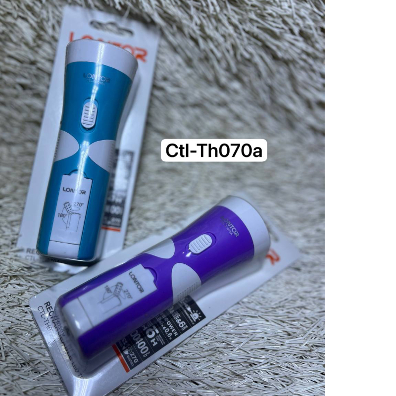 LONTOR RECHARGEABLE LED TORCH CTL-TH070A