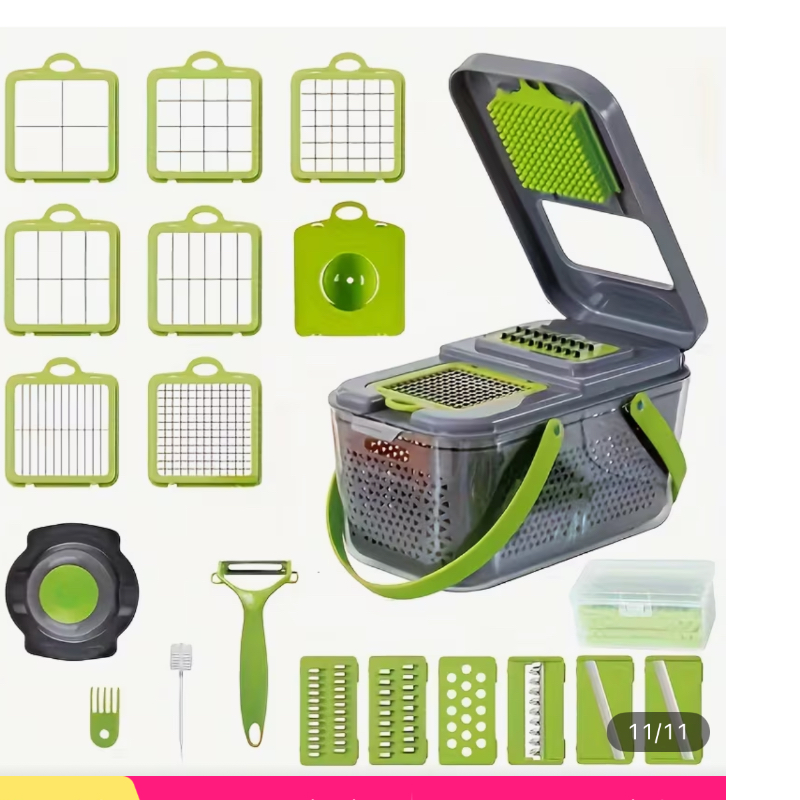 22PCS VEGGIE SLICER