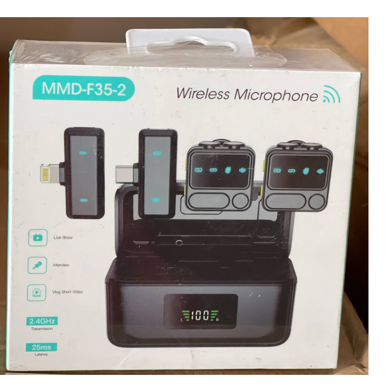 GDG WIRELESS MICROPHONE MMD-F35-2