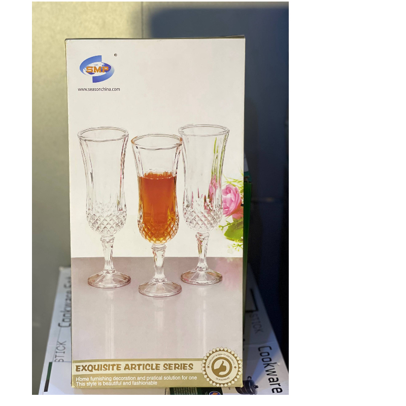 SMP 6PCS EXQUISITE GLASSWARE G3511-6