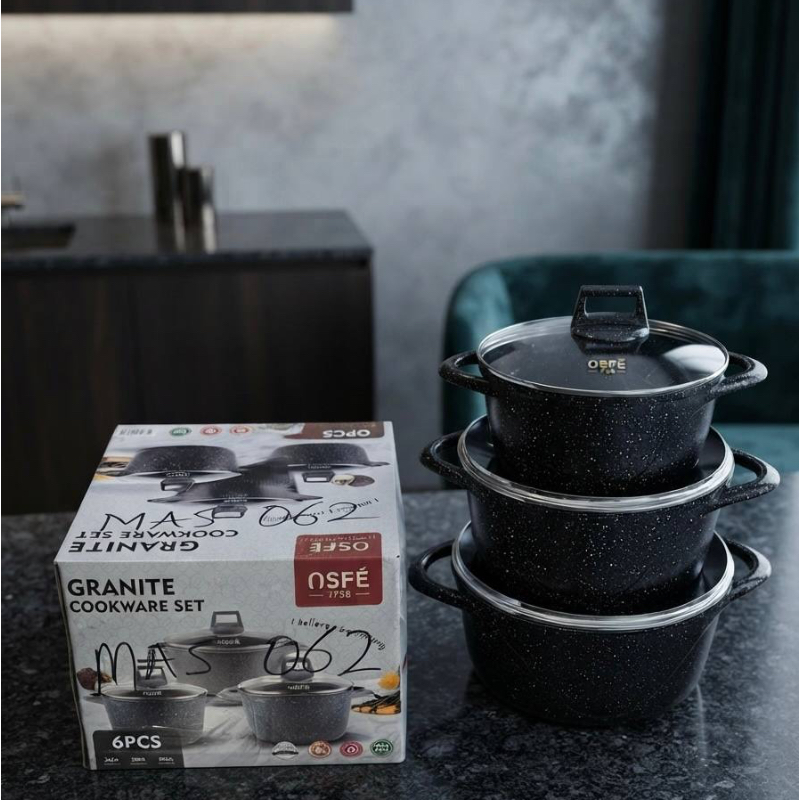 OSFE 1758 6PCS COOKWARE SET OS-MAS062