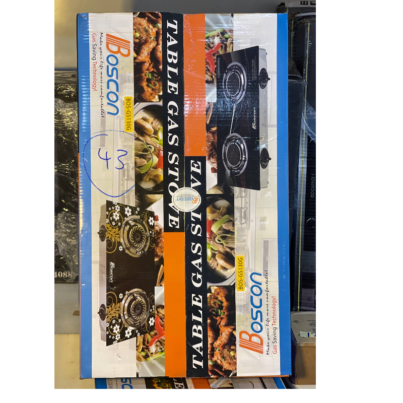 BOSCON TABLE GAS GLASS INFRARED BIG [BOS-GS130G]