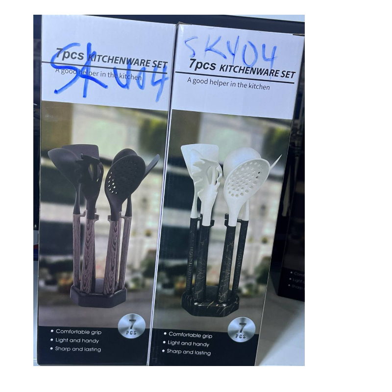 7PCS SILICON KITCHENWARE SET SKU04
